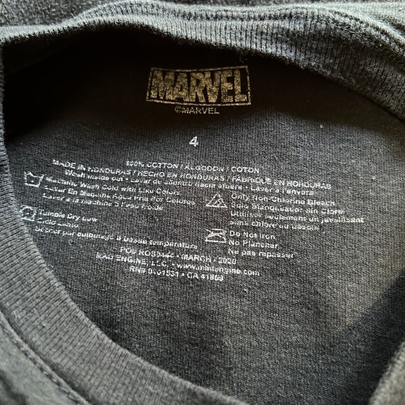 Kid Boy Spider-Man Marvel Short Sleeve Graphic Tee Shirt - Picture 3 of 5